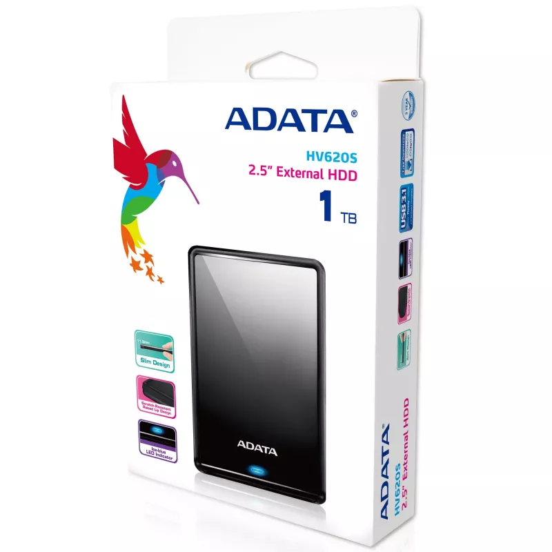 ADATA HV620S disco rigido esterno 1 TB 2,5