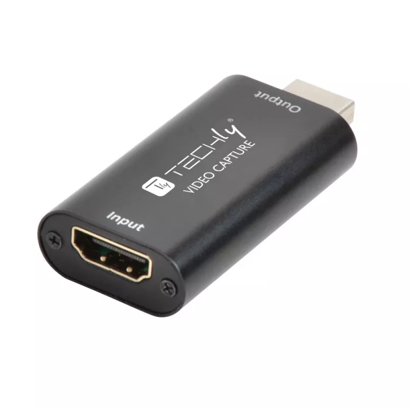 Techly I-USB-VIDEO-1080TY video grabber da HDMI a USB, 1920x1080 (1080p)
