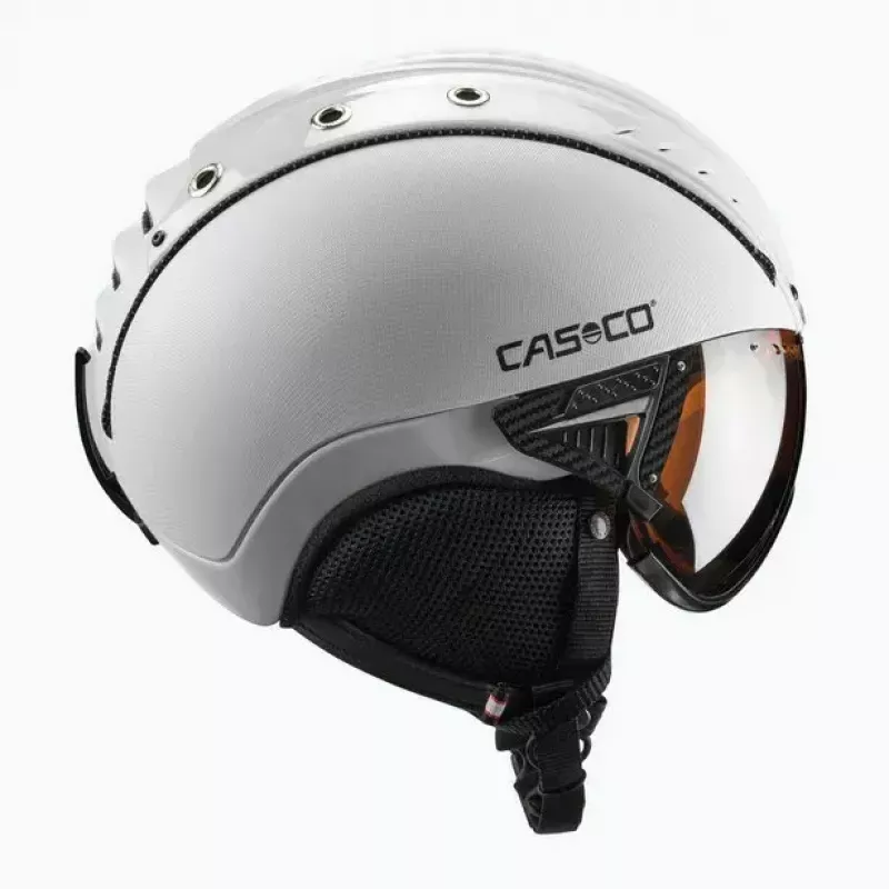 Casco da sci Casco SP-2 Carbonic Visor bianco taglia S (52-54 cm)