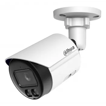 Telecamera di videosorveglianza IP DAHUA IPC-HFW2649S-S-IL-0280B, 4MP, obiettivo 2,8mm, H.265, PoE