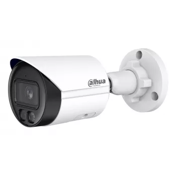 Telecamera di videosorveglianza IP DAHUA IPC-HFW2649S-S-IL-0280B, 4MP, obiettivo 2,8mm, H.265, PoE