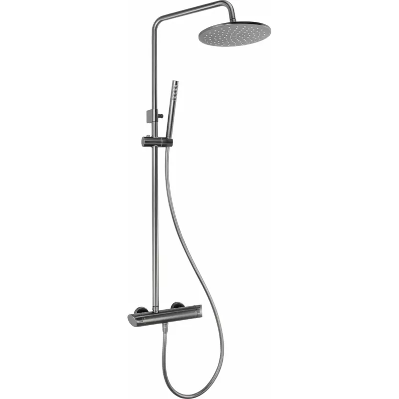Soffione doccia Deante NAC D1QK con asta regolabile in altezza