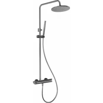 Soffione doccia Deante NAC D1QK con asta regolabile in altezza