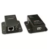 Estensore USB 2.0 Cat.6 Lindy 50 m, trasmettitore e ricevitore di rete