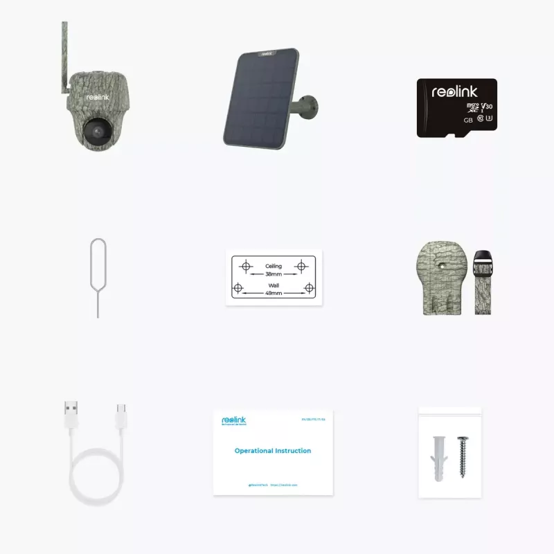 Telecamera di sorveglianza IP Reolink Go Series G450 4K