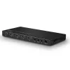 Lindy 38249 switch HDMI 2.0 18G a 4 porte con audio, da scrivania