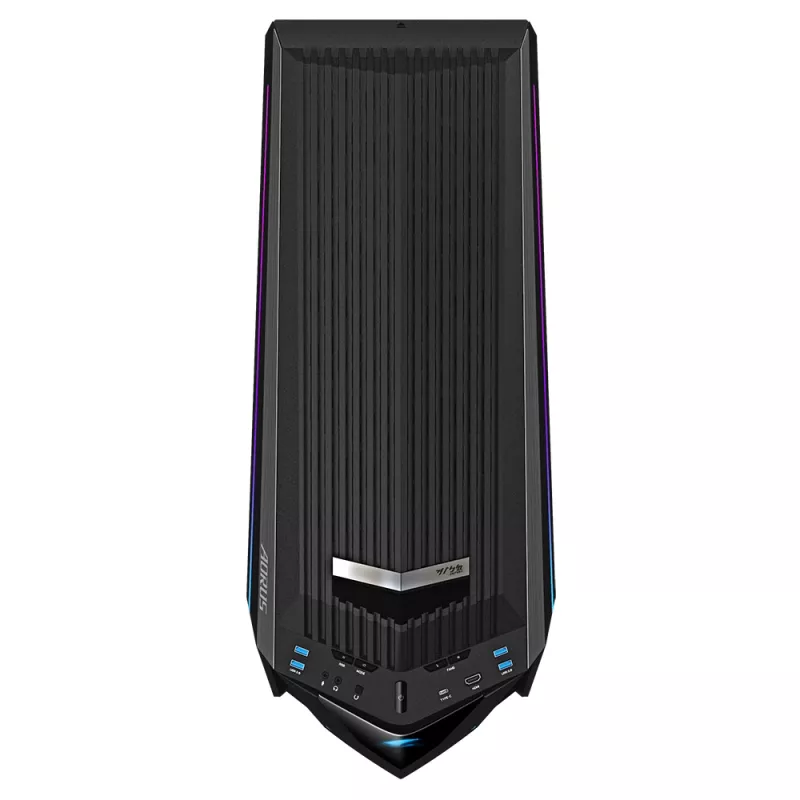 Case PC GIGABYTE AORUS C700 GLASS – Full-Tower, supporta fino a E-ATX e radiatori da 420 mm, 5 ventole da 120 mm preinstallate, USB 3.1 Type-C, RGB Fusion