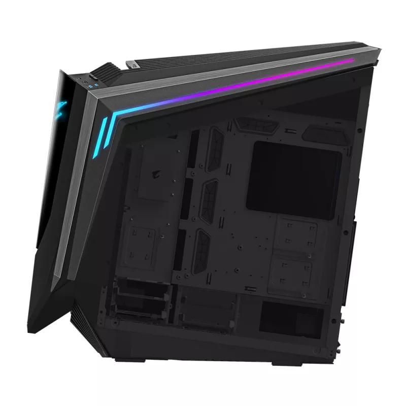 Case PC GIGABYTE AORUS C700 GLASS – Full-Tower, supporta fino a E-ATX e radiatori da 420 mm, 5 ventole da 120 mm preinstallate, USB 3.1 Type-C, RGB Fusion
