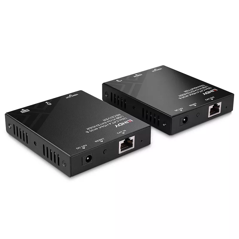 Estensore KVM Lindy 120 m Cat.6 HDMI e USB trasmettitore e ricevitore