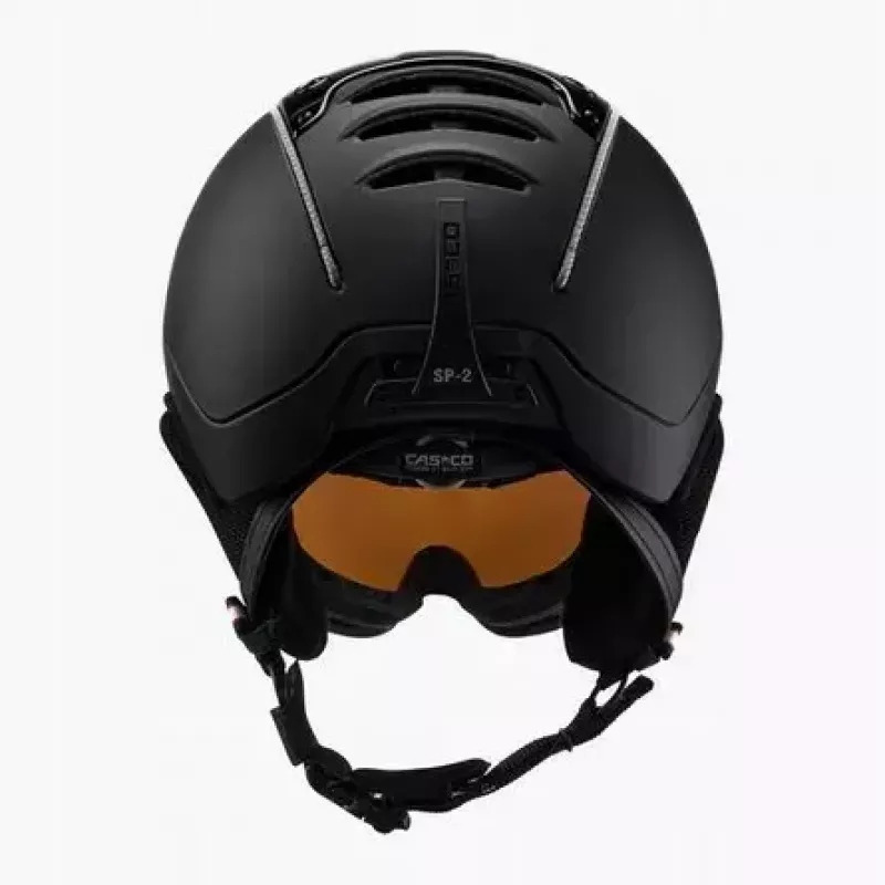 Casco da sci Casco SP-2 Carbonic Visor, taglia M (55–57 cm), nero