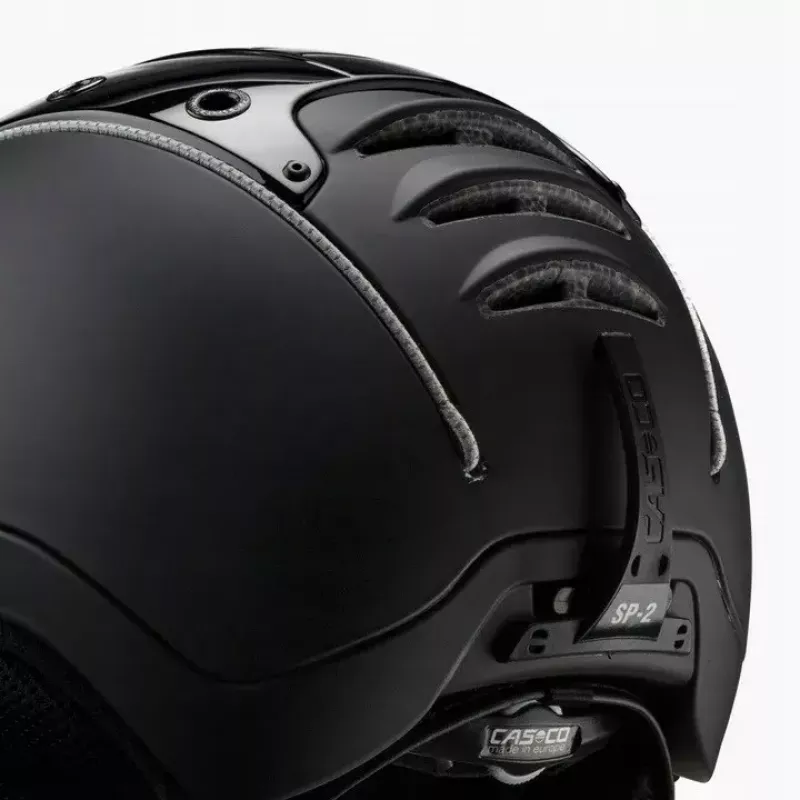Casco da sci Casco SP-2 Carbonic Visor, taglia M (55–57 cm), nero