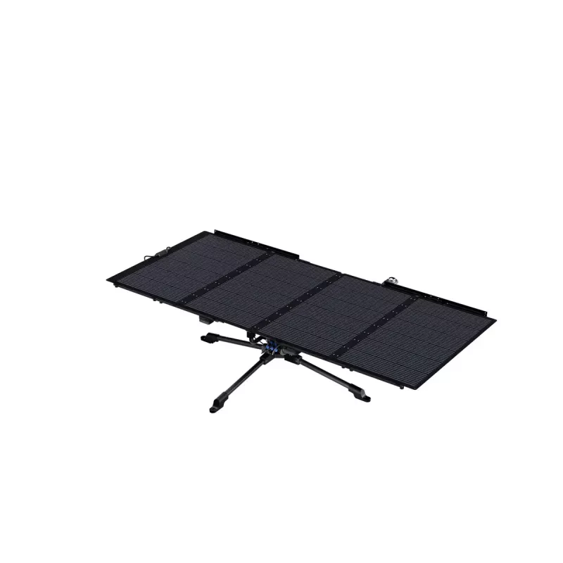 EcoFlow SOLARTS-EU inseguitore solare, a 2 assi, batteria da 5000 mAh, IP54, controllo tramite app, pannello max. 25 kg / 2,4x1,1 m