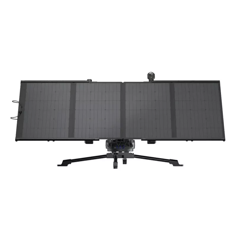 EcoFlow SOLARTS-EU inseguitore solare, a 2 assi, batteria da 5000 mAh, IP54, controllo tramite app, pannello max. 25 kg / 2,4x1,1 m