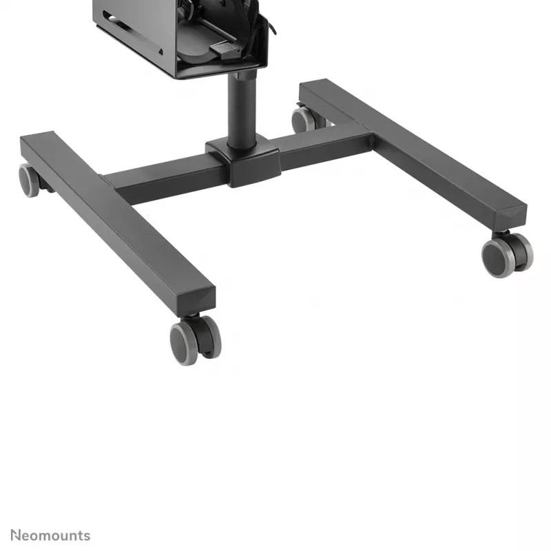 Neomounts FPMA-MOBILE1700 postazione di lavoro mobile, 10-32 pollici (25,4-81,3 cm), max. 8 kg, VESA 75x75-100x100, altezza 94-175 cm, acciaio, nera