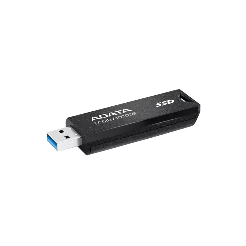 Chiavetta USB ADATA SC610 1 TB, USB Type-A, USB 3.2 Gen 2, formato a capsula, nero, custodia in plastica