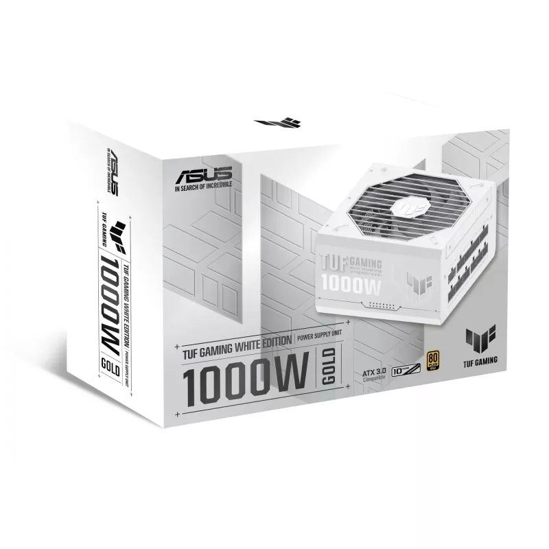 Alimentatore ASUS TUF Gaming 1000W Gold White Edition 20+4 pin ATX ATX