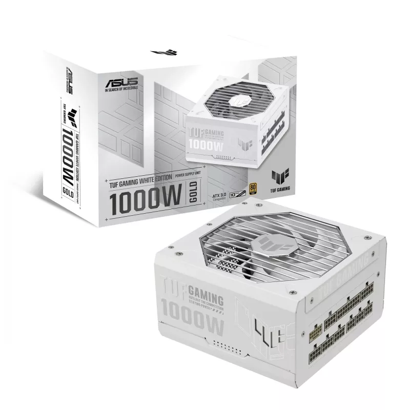 Alimentatore ASUS TUF Gaming 1000W Gold White Edition 20+4 pin ATX ATX