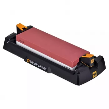 Set pietre per affilatura Work Sharp 1000/6000 con supporto - sistema a doppia grana