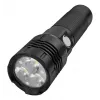 Ansmann Pro 3000R 1600-0445 torcia LED, in metallo, 3x10 W (30 W), impermeabile, nera
