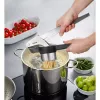 Schiacciapatate GEFU 13110 – pressa in acciaio inox con 2 dischi