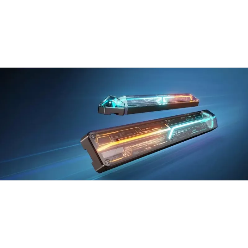 Lampada da parete smart Govee Gaming Wall Lights (4+1) – WLAN/Bluetooth, multicolore, 4 pezzi, 370×45×30 mm