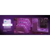 Lampada da parete smart Govee Gaming Wall Lights (4+1) – WLAN/Bluetooth, multicolore, 4 pezzi, 370×45×30 mm