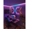 Lampada da parete smart Govee Gaming Wall Lights (4+1) – WLAN/Bluetooth, multicolore, 4 pezzi, 370×45×30 mm