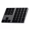 Satechi ST-XLABKM tastierino numerico wireless Bluetooth Extended, grigio siderale