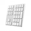 Satechi ST-XLABKS tastierino numerico wireless Bluetooth Extended, argento