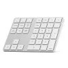 Satechi ST-XLABKS tastierino numerico wireless Bluetooth Extended, argento