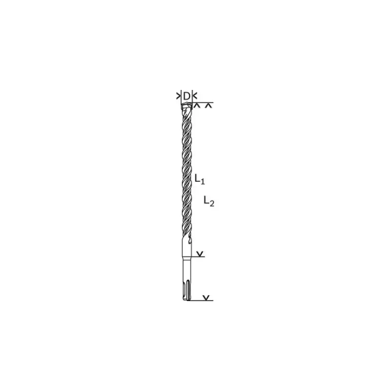 Punta Bosch SDS plus-5 2608597122