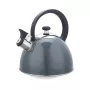 Maestro MR-1302-GREY bollitore con fischietto per fornello, 2,5 l, acciaio inox, grigio