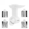 Tritacarne elettrico SMAPP 489.81, 2000 W, 3 dischi forati (2,7–8 mm), bianco