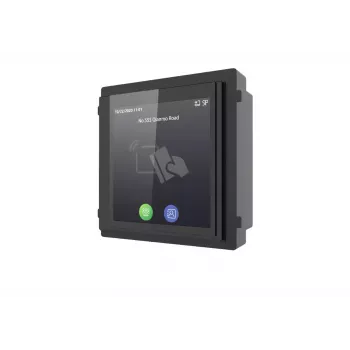 Display Hikvision DS-KD-TDM 100 mm x 100 mm 12 V 4 W nero