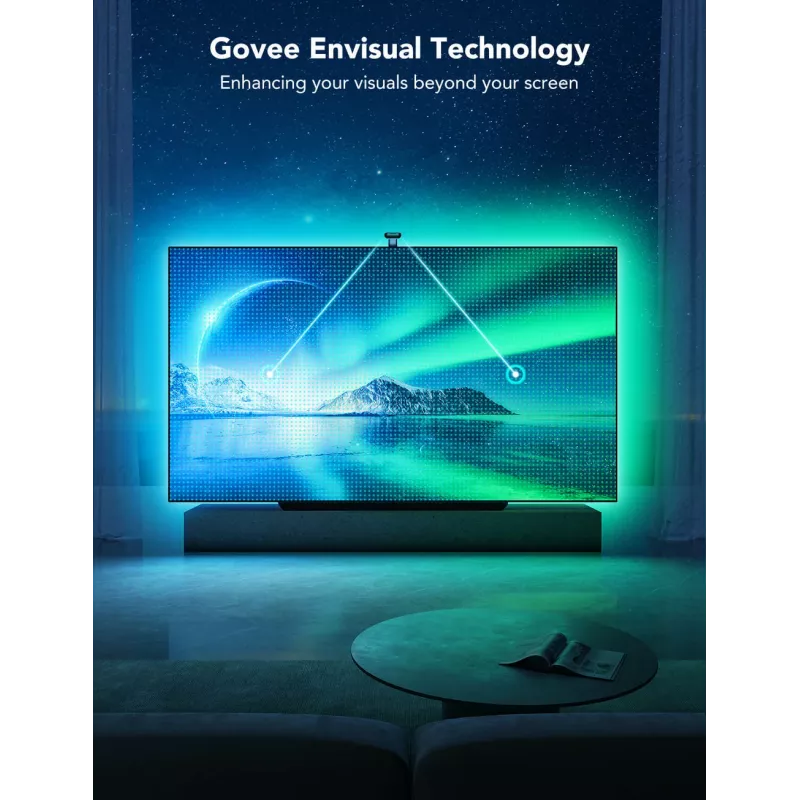 Luce a striscia intelligente Govee H605C Wi-Fi/Bluetooth nero 36W 3600mm