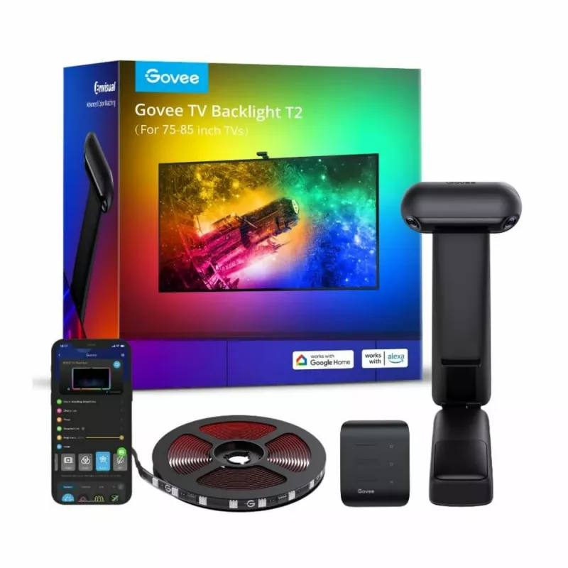 Luce a striscia intelligente Govee H605C Wi-Fi/Bluetooth nero 36W 3600mm