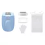 Epilatore Philips BRE247/00 Series 4000 — 2 livelli di potenza, rasoio, massaggio, blu