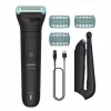 Body Groomer Philips 5000 Serie BG5475/15 con sistema di rasatura Triple Protect