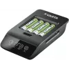 Caricabatterie intelligente VARTA LCD Smart Charger+ con 4 batterie AA 2100 mAh
