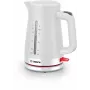 Bollitore elettrico Bosch TWK3M121 — 1,7 L, 2400 W, bianco, corpo in plastica