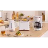 Bollitore elettrico Bosch TWK3M121 — 1,7 L, 2400 W, bianco, corpo in plastica