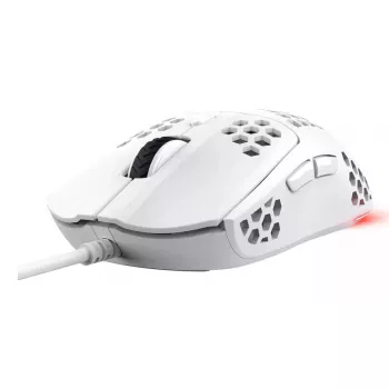 Mouse Trust GXT928W USB ottico leggero bianco