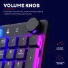 Trust GXT 868 Torix Tastiera Gaming USB + RF Wireless + Bluetooth QWERTY US English nero