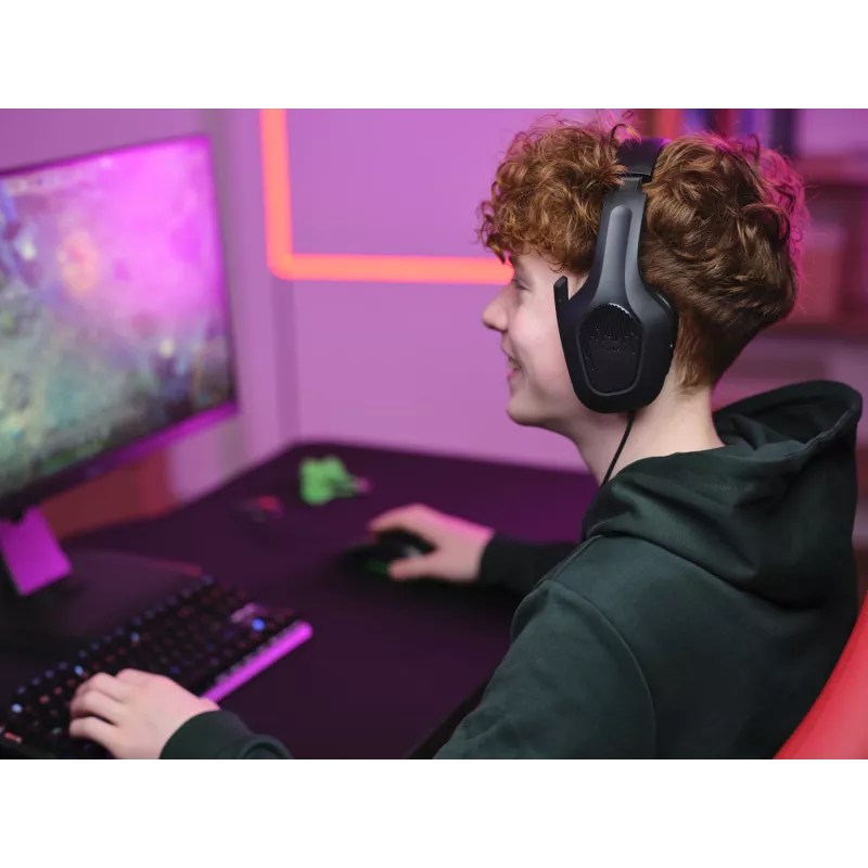 Trust GXT 415 Zirox Headset con filo Head-band Gaming nero