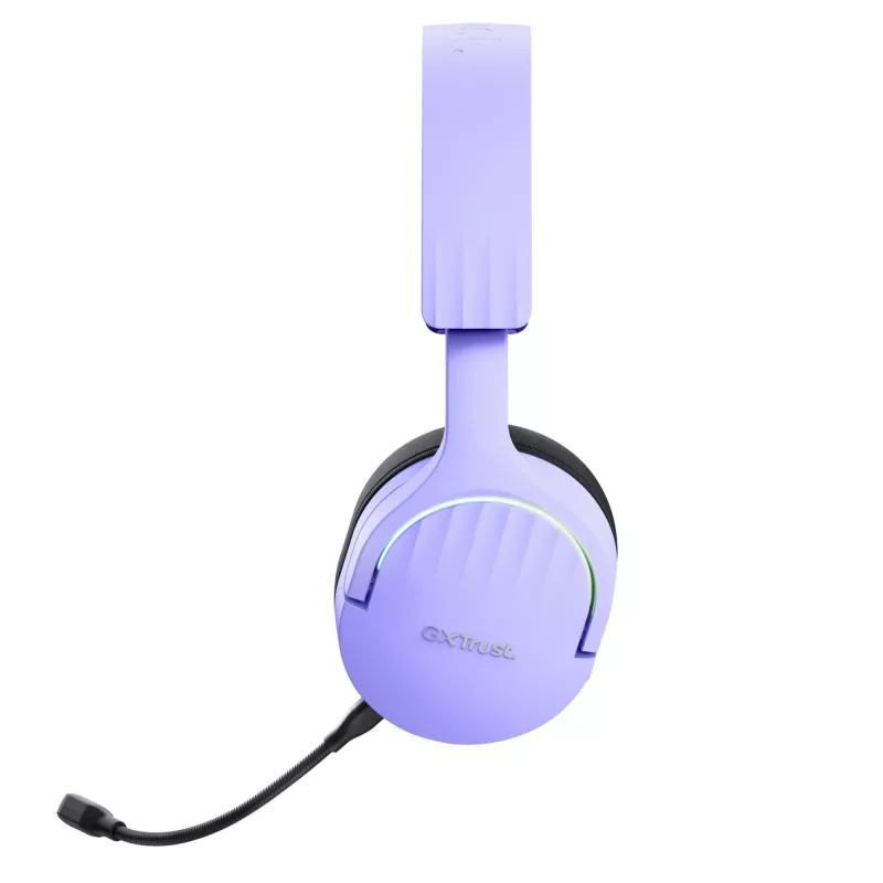 Trust GXT 491P FAYZO Headset con filo e senza fili fascia per la testa Gaming USB Type-A Bluetooth nero, viola