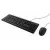 Trust Primo Tastiera, mouse incluso, universale, USB, QWERTY, US-English, nero