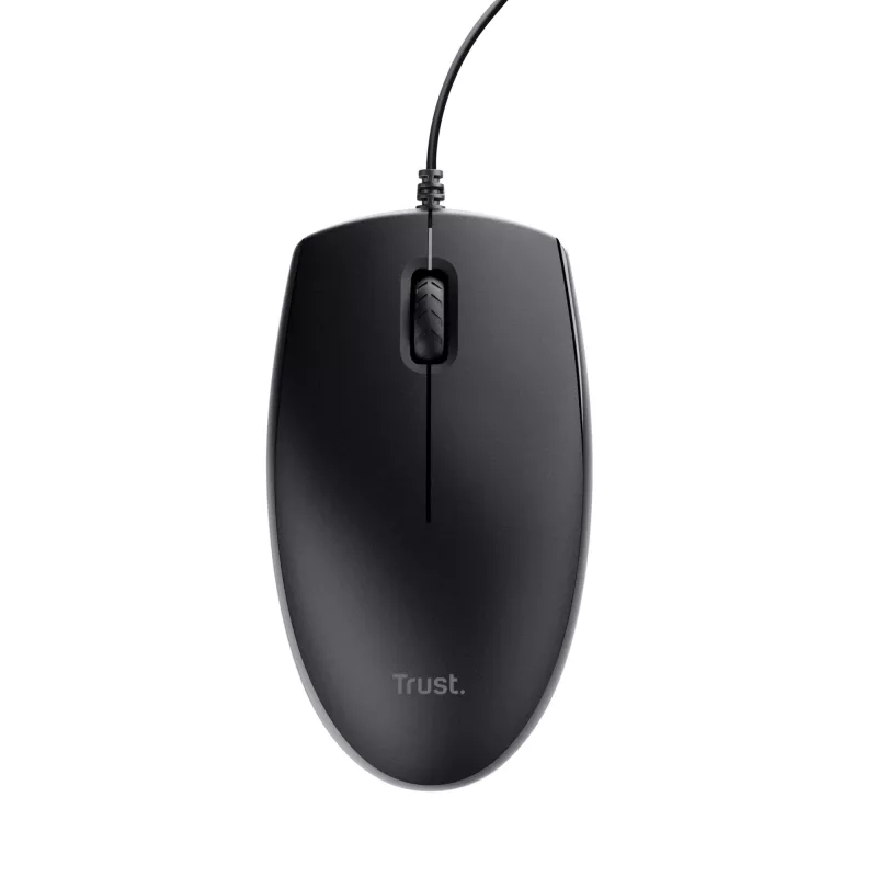 Trust Primo Tastiera, mouse incluso, universale, USB, QWERTY, US-English, nero