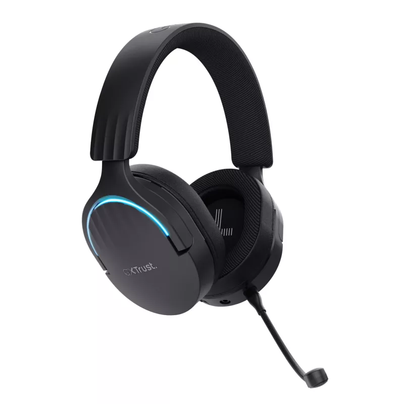 Trust GXT 491 Fayzo Headset con filo e senza fili fascia per la testa Gaming USB Type-C Bluetooth nero