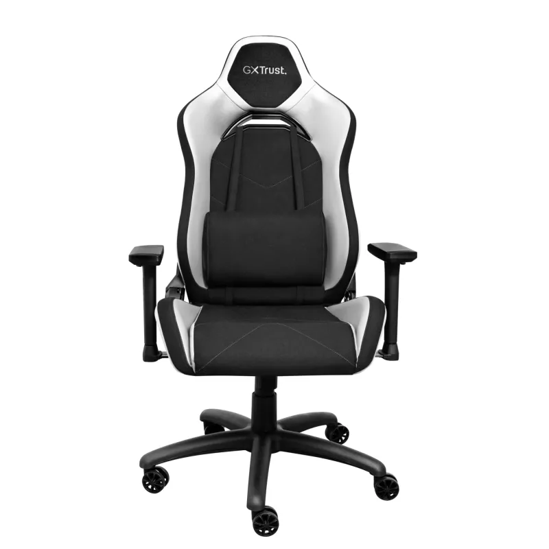 Trust GXT 714 RUYA Sedia da gaming universale, nero, bianco