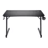 Tavolo rettangolare TRUST GXT 709 LUMINUS nero 1200x600x740 mm